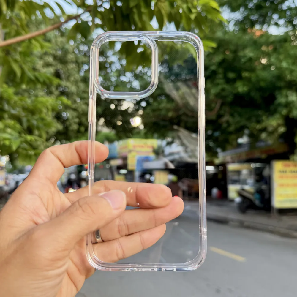 Ốp lưng iPhone 16 Pro Max trong suốt Zikgus