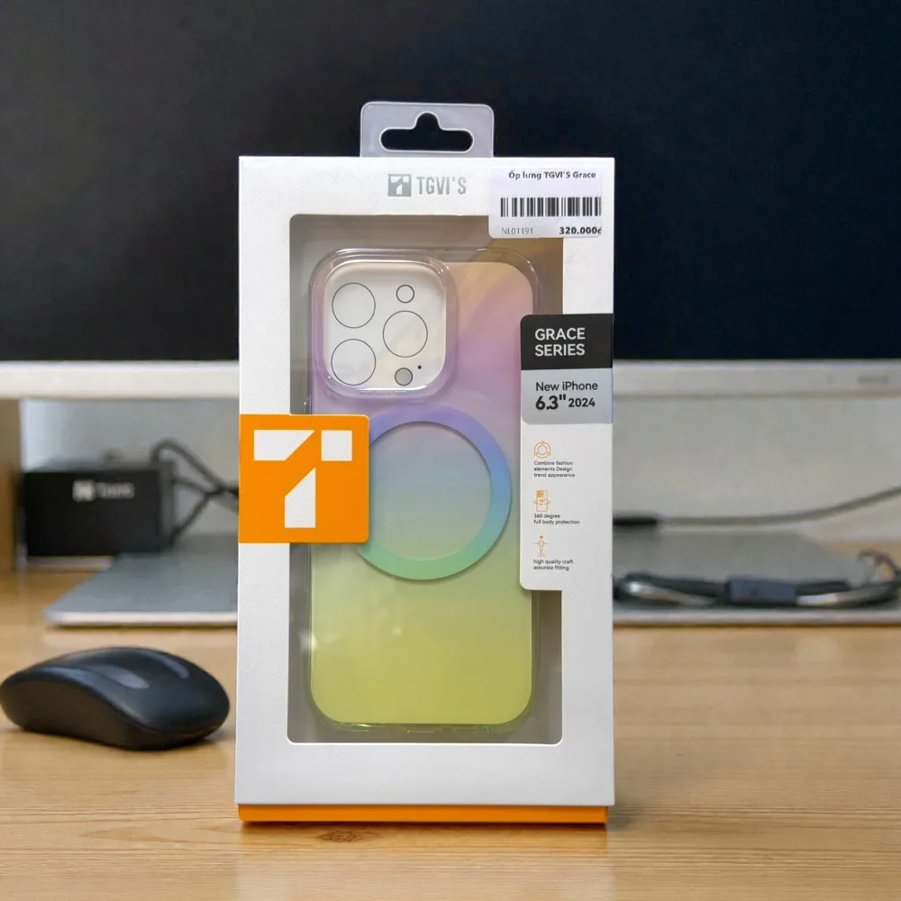 Ốp lưng iPhone 16 Pro Tgvi's Grace Series