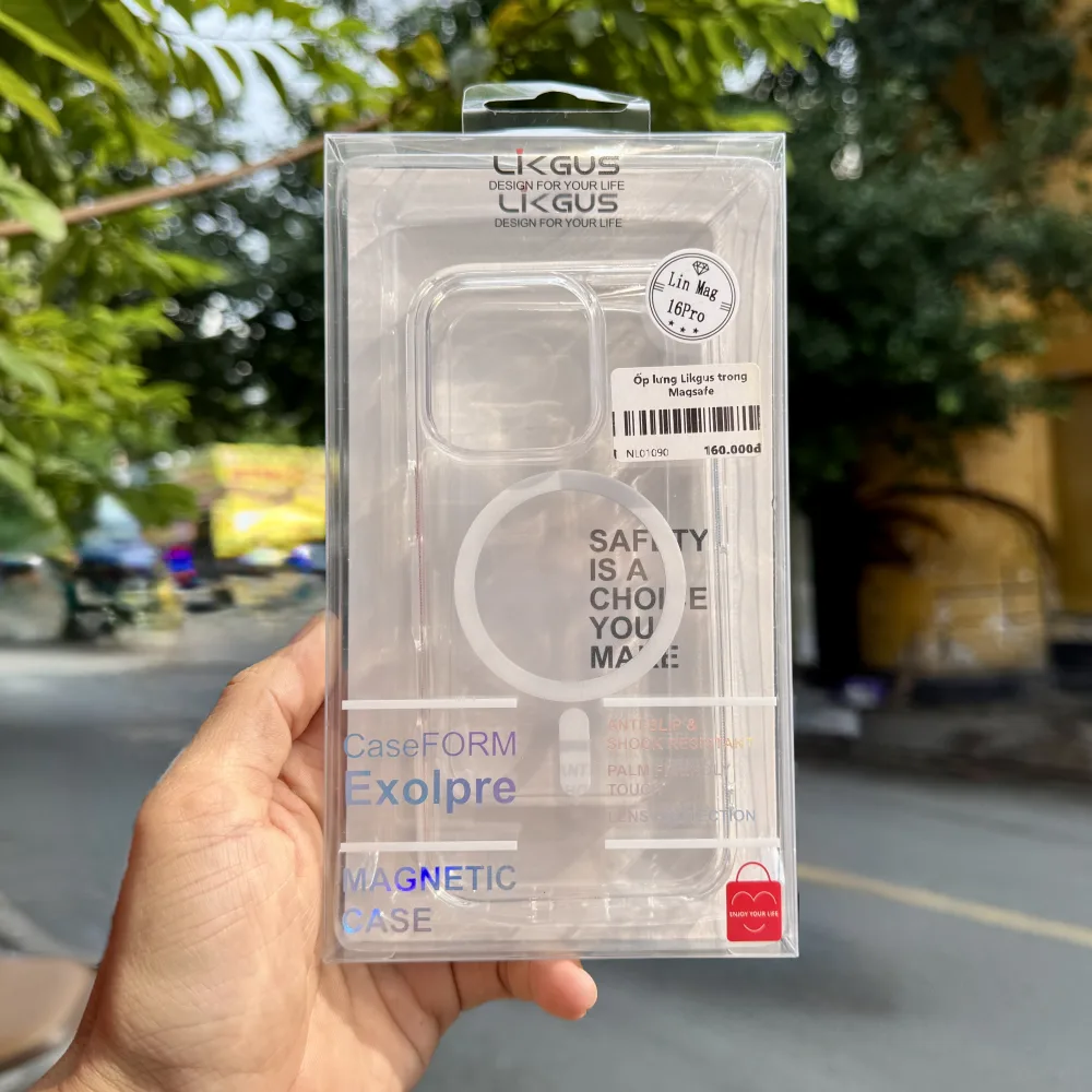 Ốp lưng iPhone 16 Pro Likgus trong Magsafe