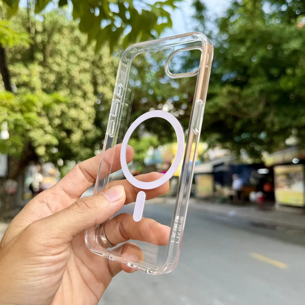 Ốp lưng iPhone 16e trong suốt Magsafe Likgus