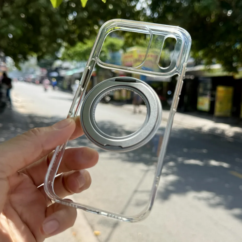 Ốp lưng iPhone 17 Pro Likgus Stand Magsafe