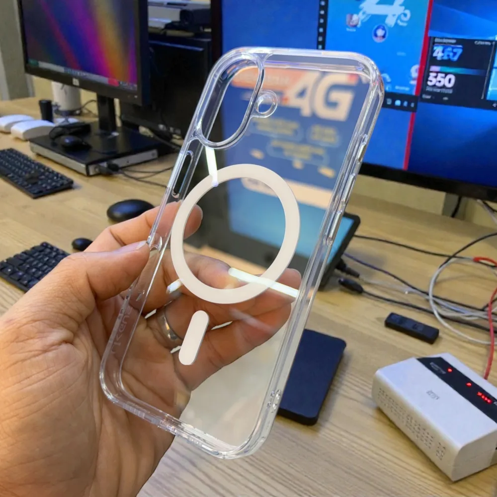Ốp lưng iPhone 17 trong suốt Magsafe Likgus