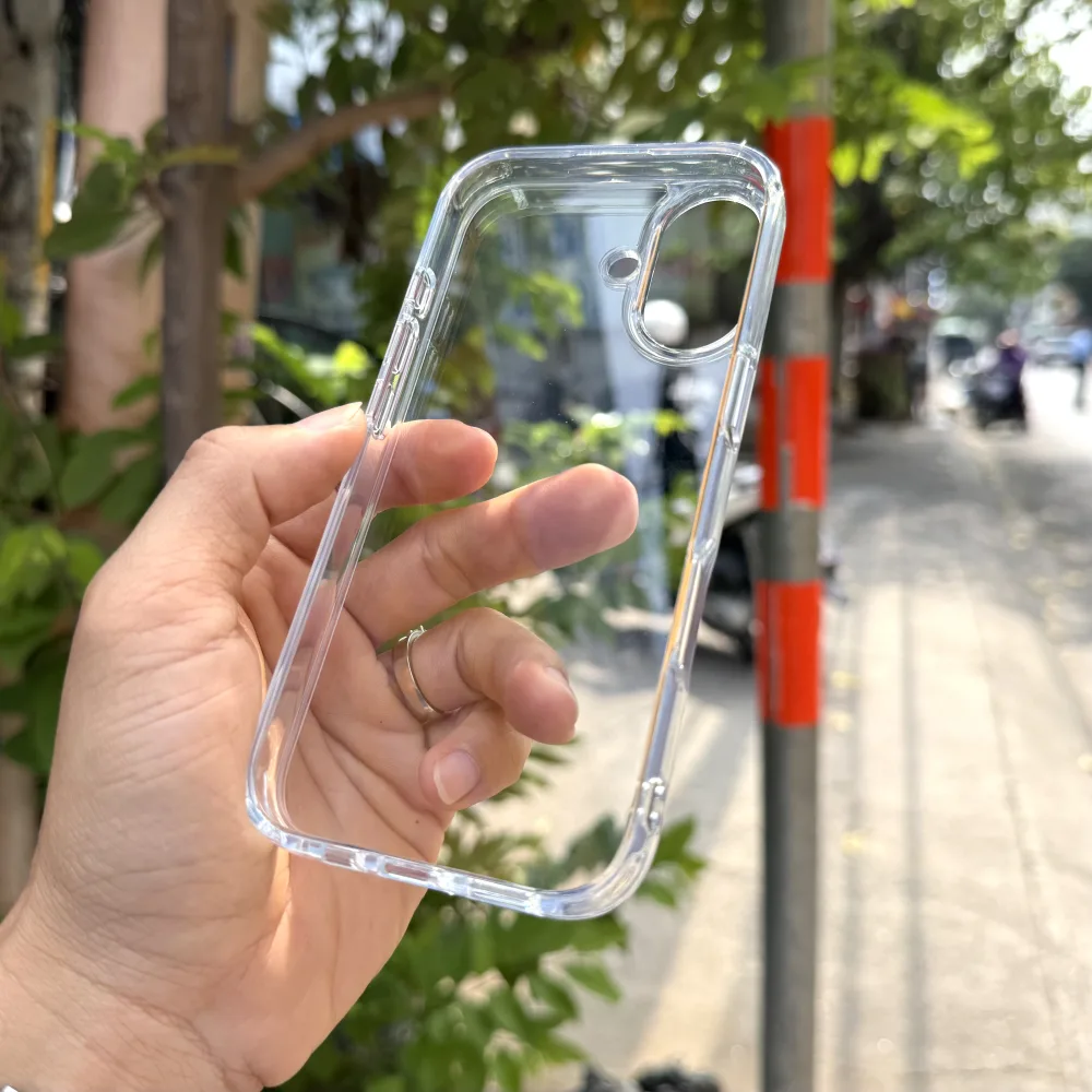 Ốp lưng iPhone 17 trong suốt WiWU