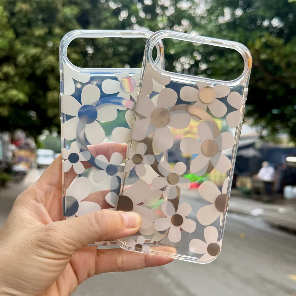 Ốp lưng iPhone Air SwitchEasy Fleur họa tiết hoa 3D