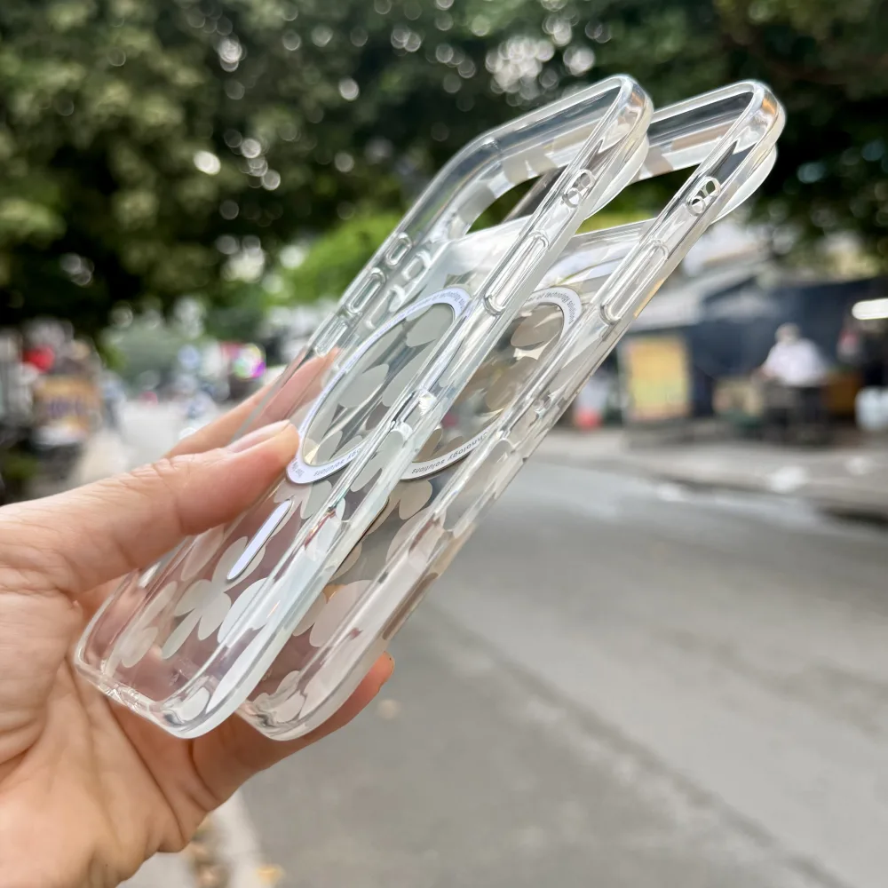 Ốp lưng iPhone Air SwitchEasy Fleur họa tiết hoa 3D