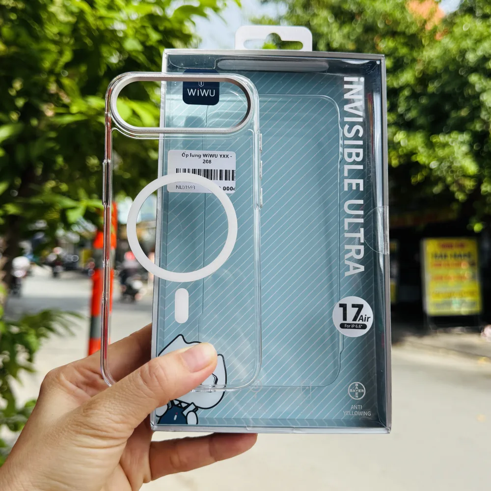 Ốp lưng iPhone Air trong suốt WiWU Invisible Ultra YXK-208