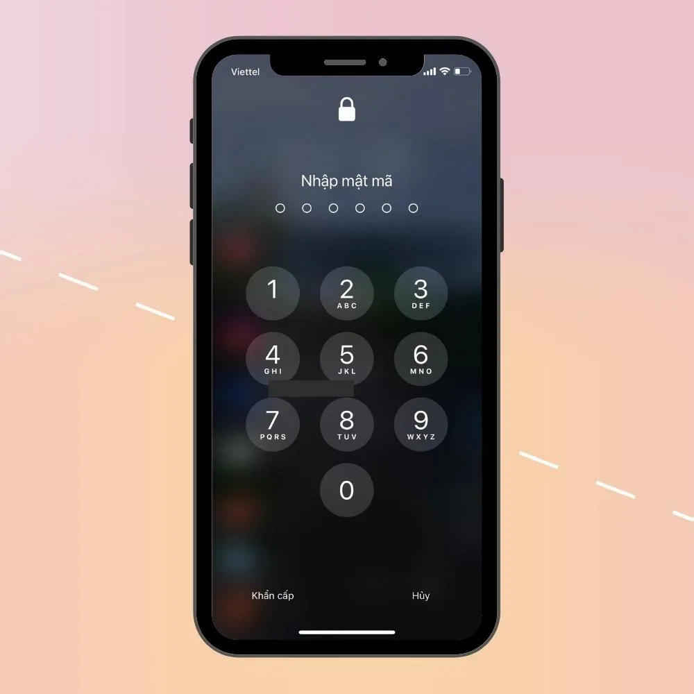 Khôi Phục iPhone Quên Mật Mã | Nam Long Phụ Kiện
