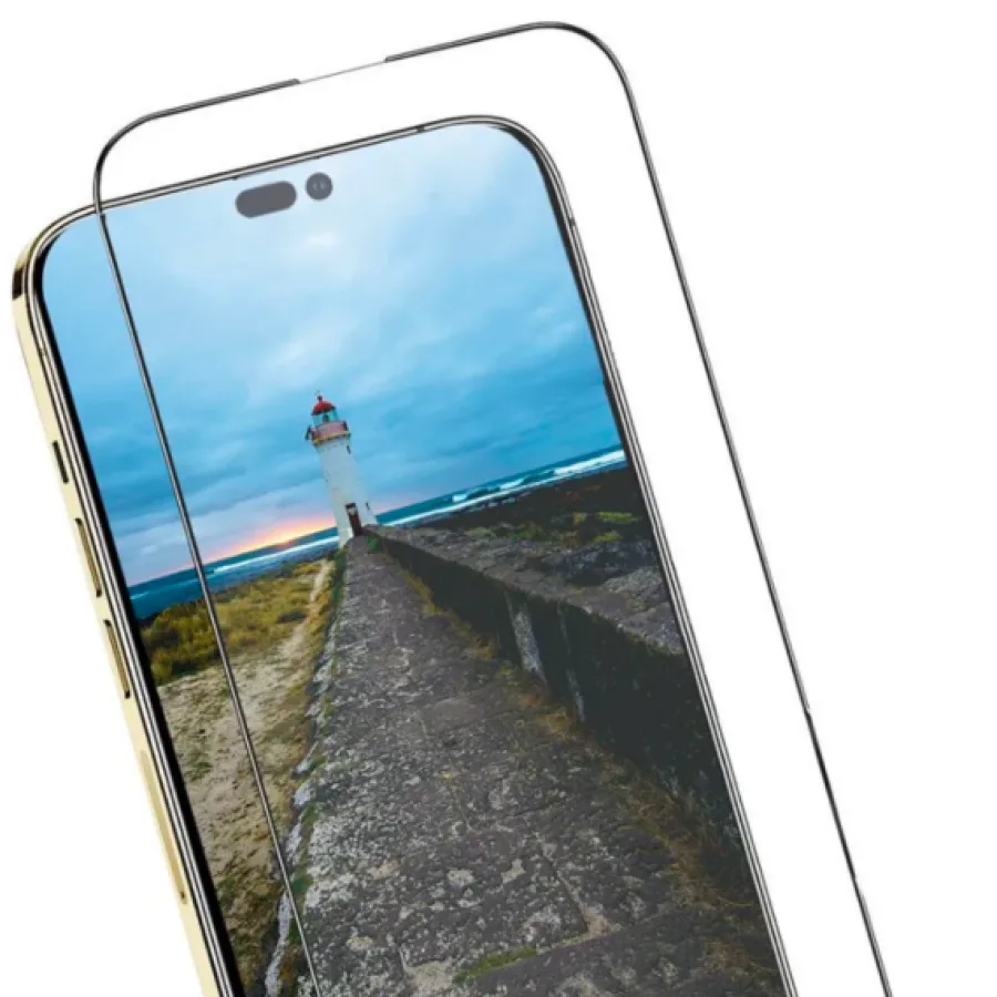 Cường lực iPhone 15 Pro Anank 2.5D chính hãng