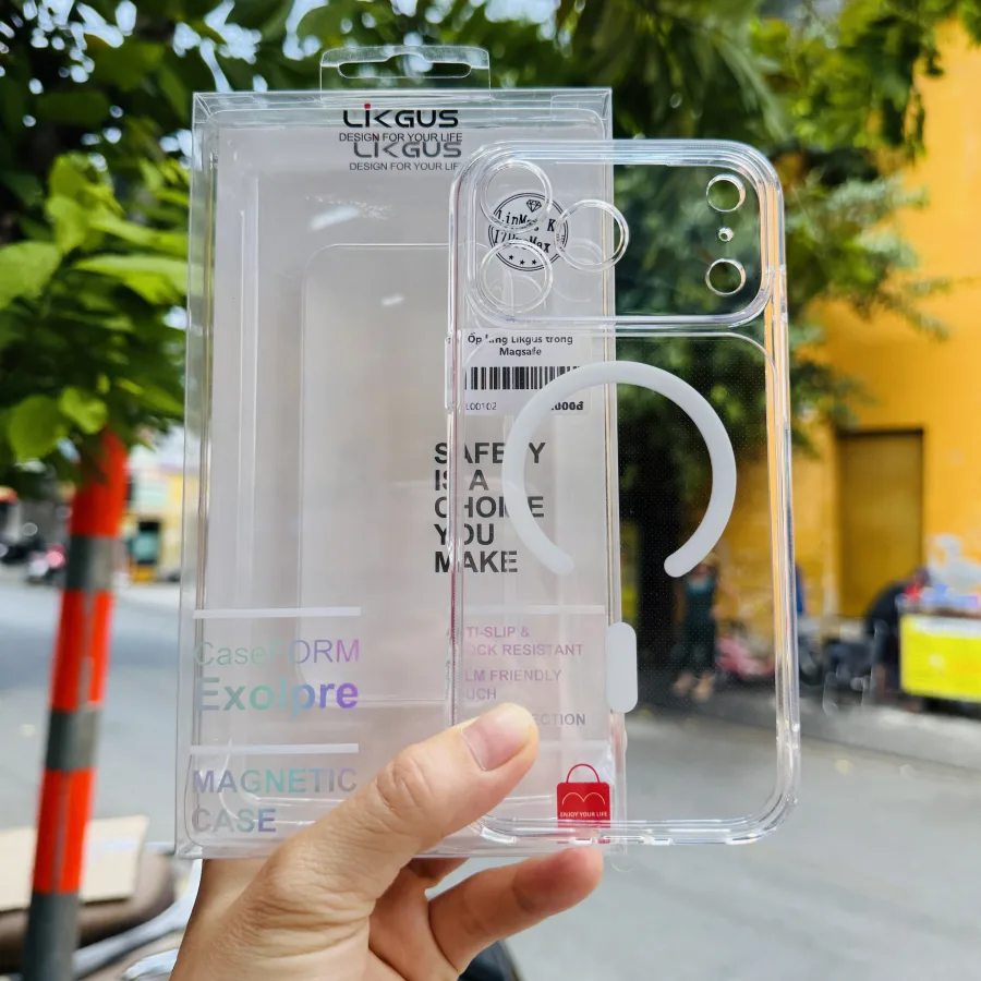 Ốp lưng iPhone 17 series Likgus trong Magsafe
