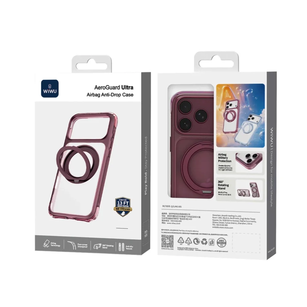 Ốp lưng iPhone 17 Pro Max/ 18 Pro max WiWU nhám AG-203 13FT