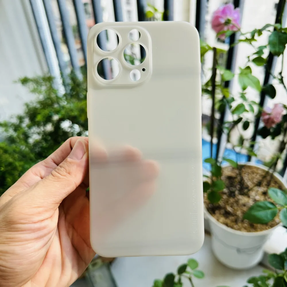 Ốp lưng iPhone 15 Pro Memumi siêu mỏng chính hãng